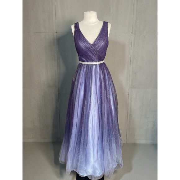 Cinderella Divine Glitter Dress M-L Prom Wedding Red Carpet - Picture 1 of 11